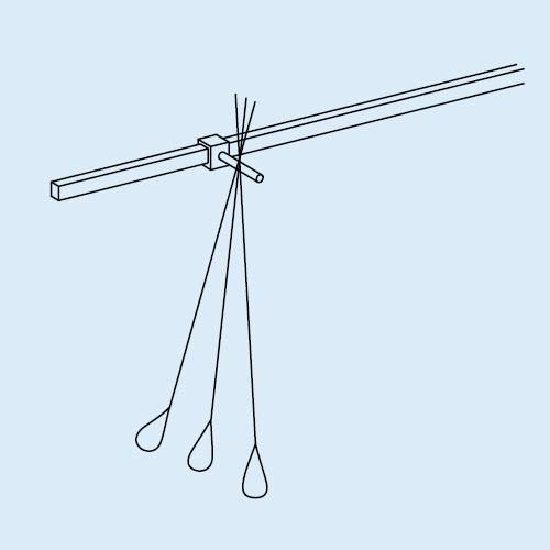 クラブフック　クローム　ロイヤル　ゴルフ用品店　業務用　収納　金物 |  | 01