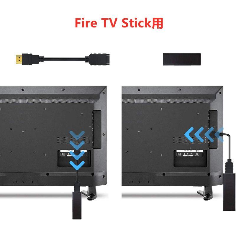 HDMI ケーブル Fire TV Stick用 オスメス 延長 15cm 4K 短い wuernine PS3 PS4 テレビ PC モニ｜110110-3｜02