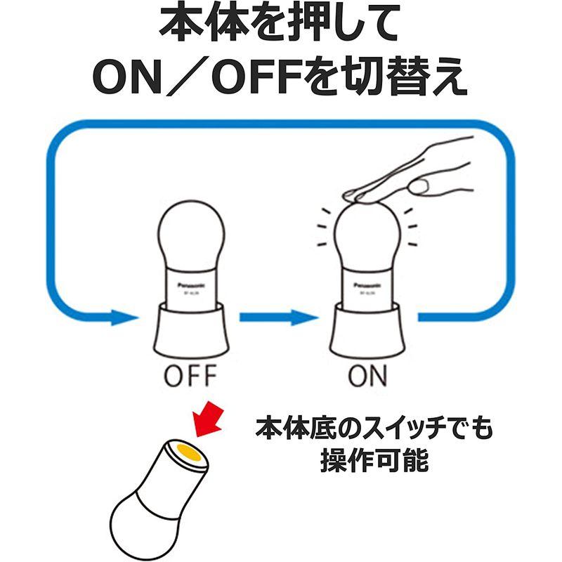 パナソニック LEDランタン 乾電池エボルタNEO付き 電球色 ホワイト BF-AL05N-W｜110110-3｜04