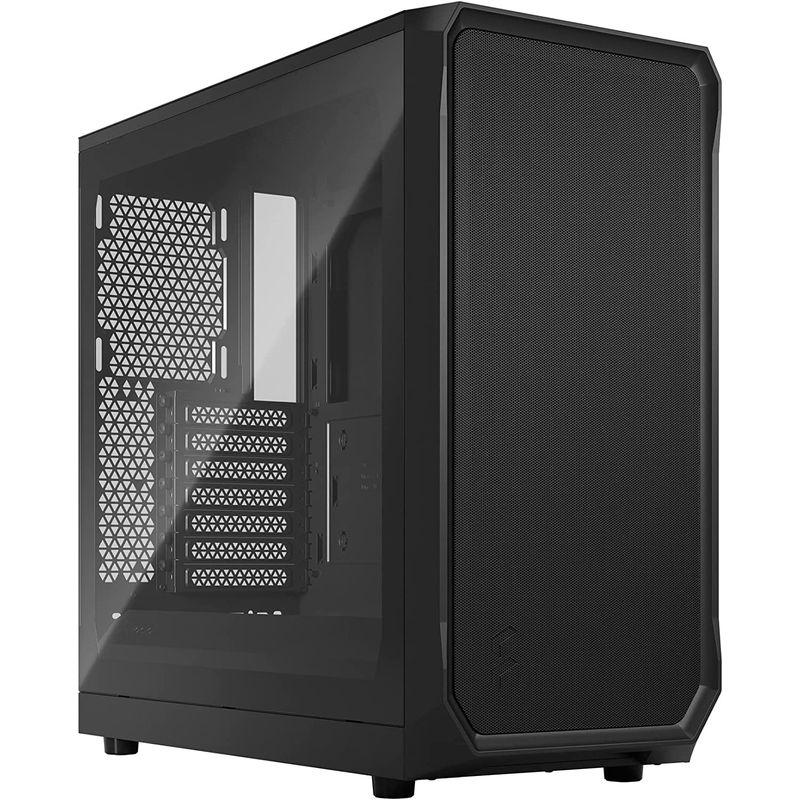 Fractal Design Focus 2 Black TG Clear Tint エアフロー重視 強化ガラスパネル採用 ATX PCケー｜110110-3｜12