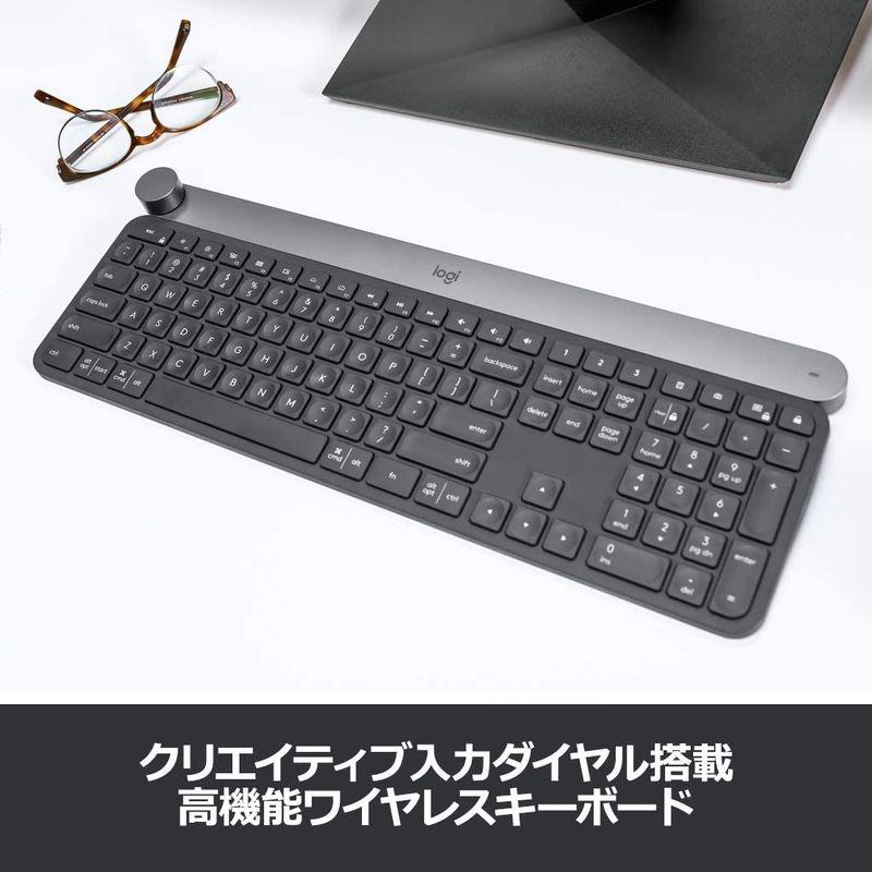 BARGAIN ロジクール キーボード ワイヤレス 無線 KX1000s bluetooth CRAFT Unifying Windows Mac ワイヤレ