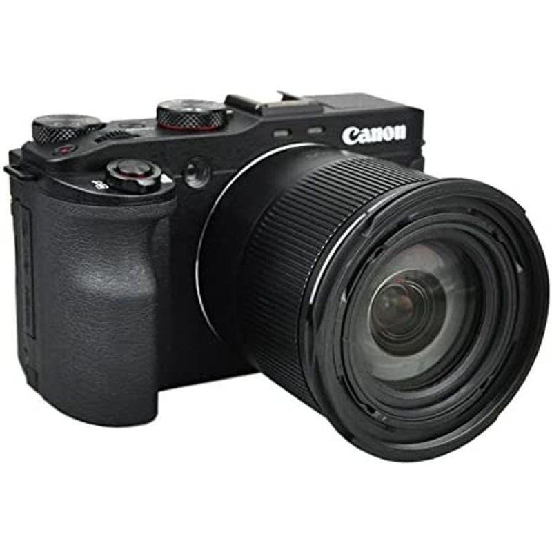 JJC 可逆式レンズフードと67mmフィルターアタブターリンク キット Canon Powershot SX70 HS G3 X SX60｜110110-3｜08