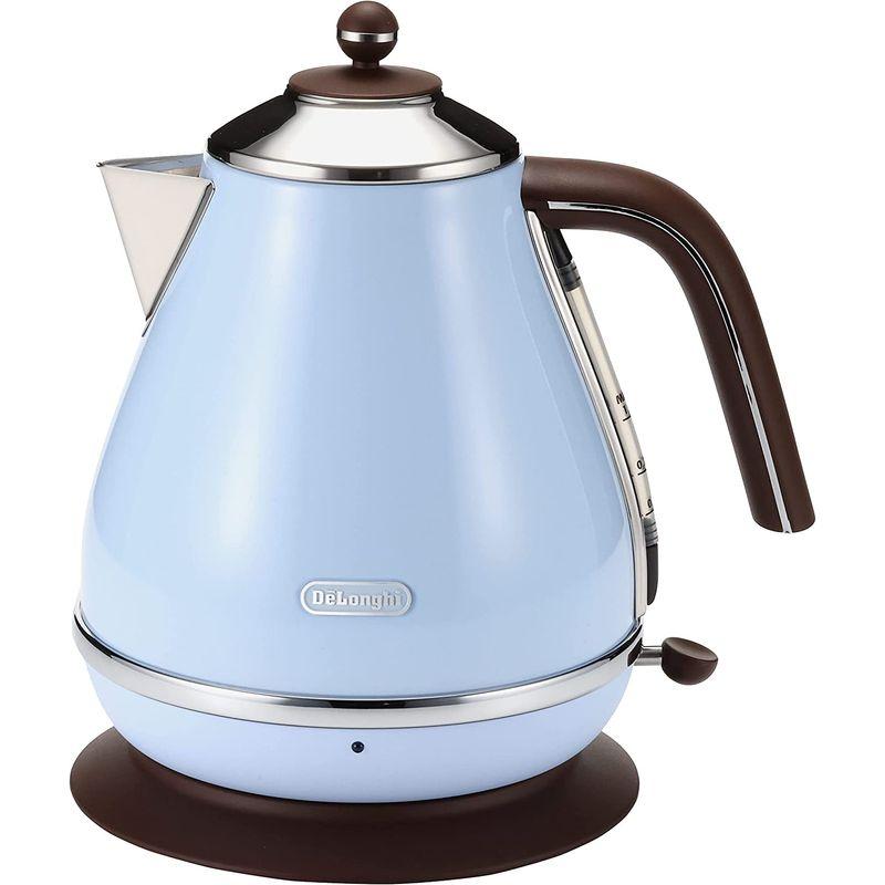 デロンギ(DeLonghi) ?電気ケトル アイコナ・ヴィンテージ コレクション ?アズーロブルー 1.0L ?KBOV1200J-AZ｜110110-3｜05