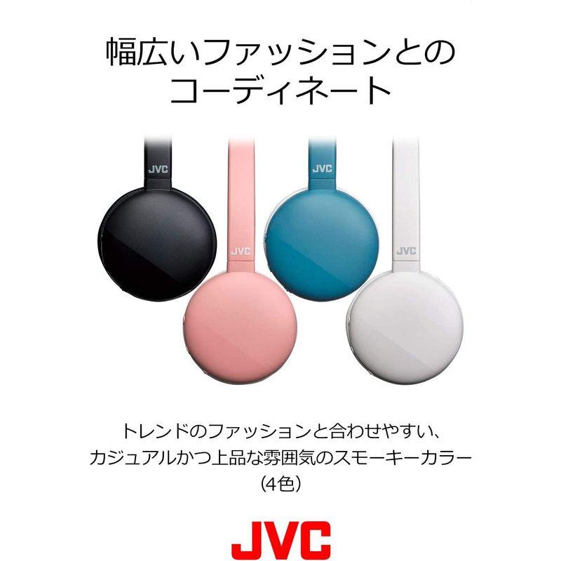 JVC HA-S28BT ワイヤレスヘッドホン 小型・軽量設計/連続11時間再生/マイク付き エーゲブルー HA-S28BT-A｜110110-3｜08