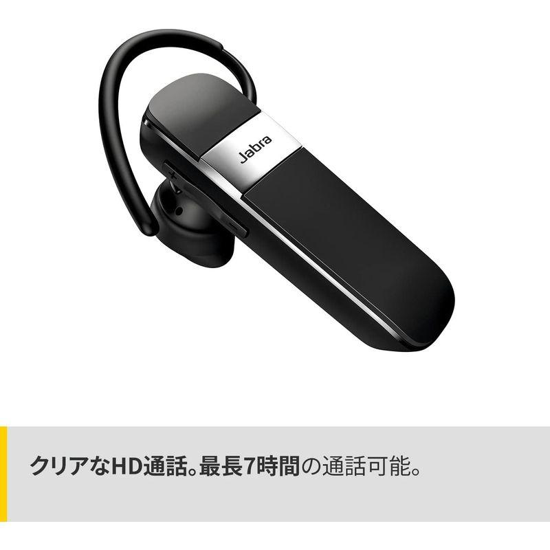 Jabra Talk 15 SE ヘッドセット 片耳 HD通話 Bluetooth5.0 2台同時接続 音楽 GPSガイド 国内正規品 最長｜110110-3｜07