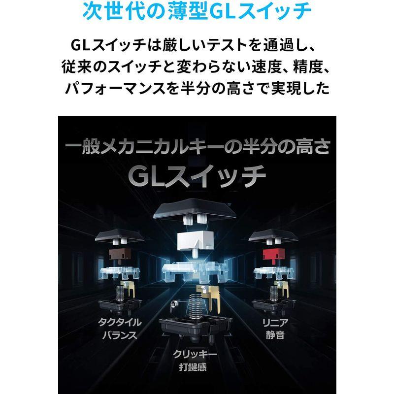 Logicool G ロジクール G ゲーミングキーボード 有線 G813 薄型 GLスイッチ リニア メカニカル キーボード 静音 日本語｜110110-3｜04