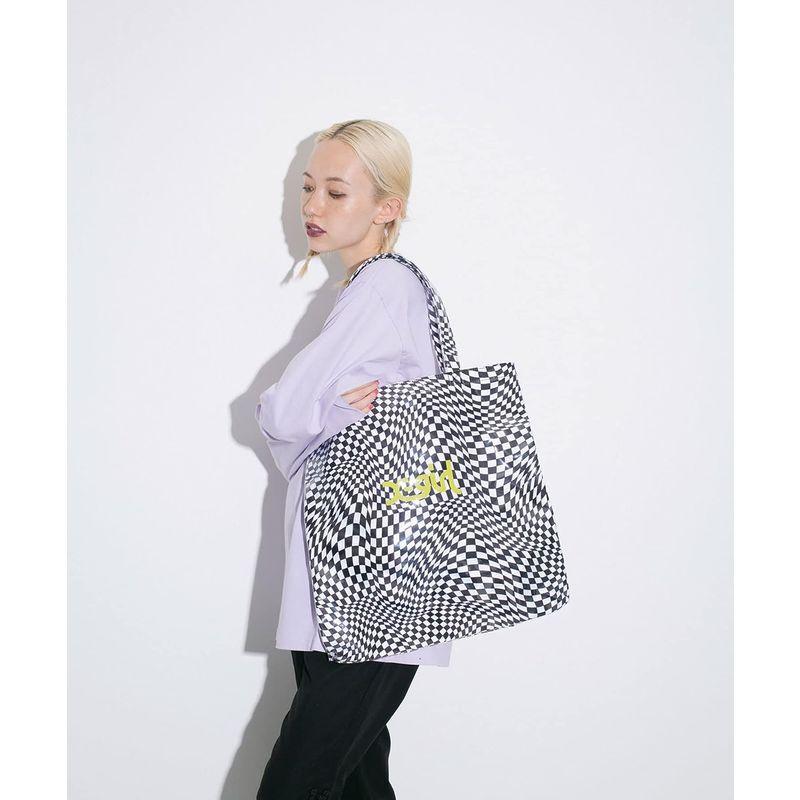 エックスガール レディーストートバッグ MILLS LOGO TOTE BAG 105213053012 マルチカラー｜110110-3｜05