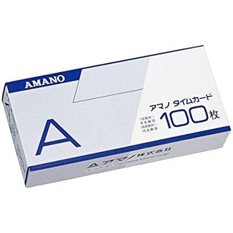 （まとめ）　アマノ　タイムカード　生活用品　紙製品　インテリア　雑貨　文具　（標準）Aカード　×3セット　1箱入　ノート　オフィス用品　タイ