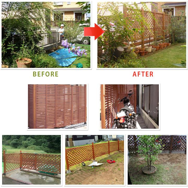 フェンス 支柱 70×70×2100mm ブラウン (LPL-210RH) 70角 ※在庫限り | リーベ | 03