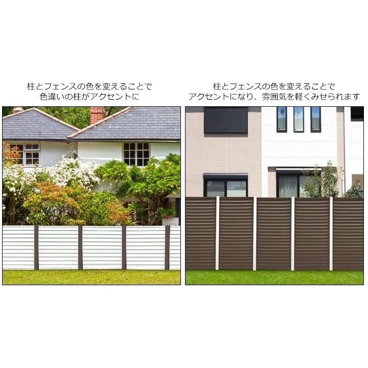 目隠し ルーバーフェンス アルミ 90 180cm 単品 外構 Diy 支柱別売 ダークブラウン セーヌ 横張り 横格子 スクリーン 016 ウッドデッキ エクステリア リーベ 通販 Yahoo ショッピング