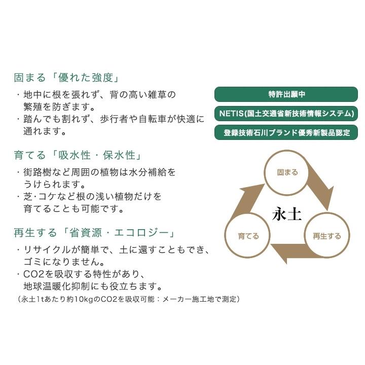 固まる土 雑草防止 防草砂 3袋セット 60kg 1 5平米 永土 エード 水で固まる 庭 アプローチ 土 ガーデニング 003 ウッドデッキ エクステリア リーベ 通販 Yahoo ショッピング