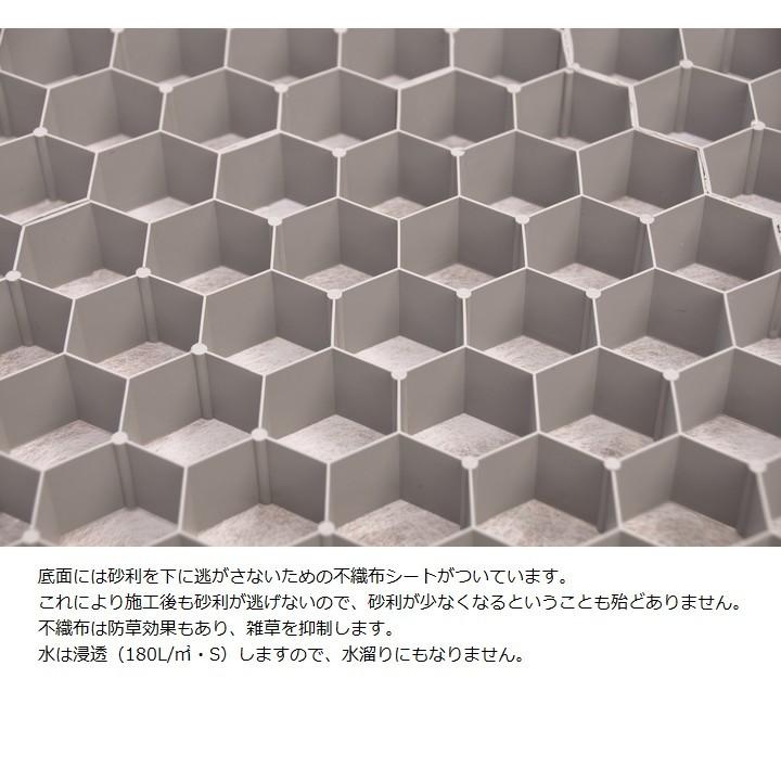 グラベルフィックス プロ 砂利地盤安定材 砂利舗装材 1176×764×32mm 約 