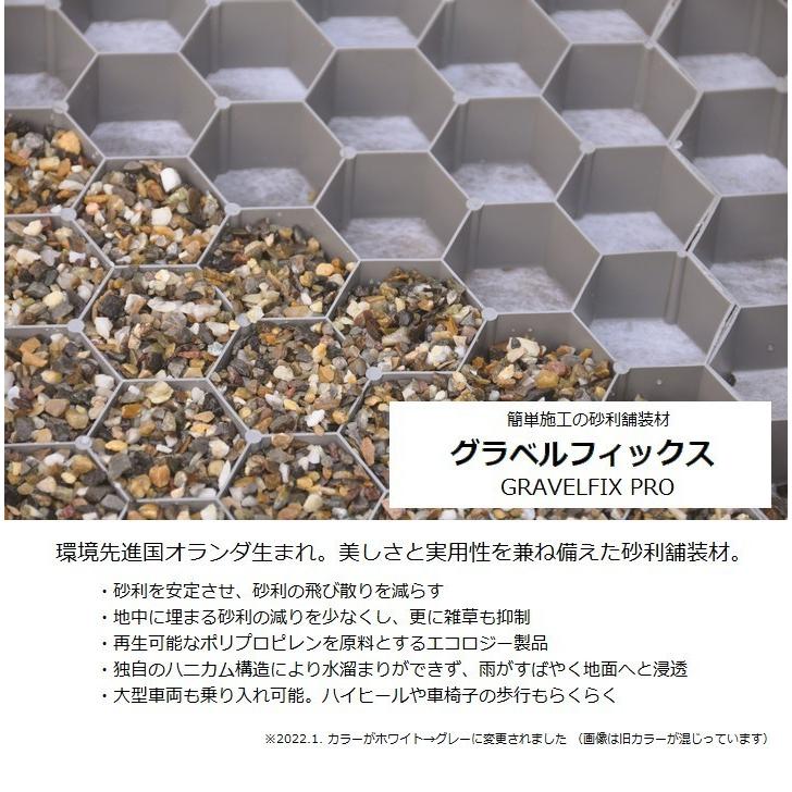 グラベルフィックスプロ　未使用９枚　簡単庭DIY グラベルフィックスプロ | ウッドデッキのDIYリーベ