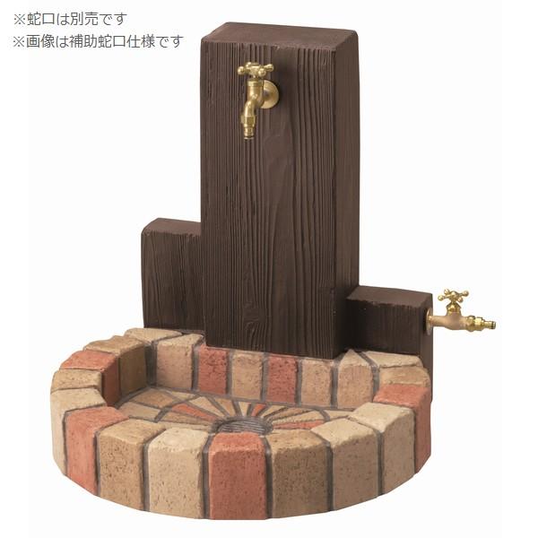 ウッドクリートタイプ PAセット (RS-12T-PA) ニッコーエクステリア ※蛇口別売 【アングル】 ※お届け先関東限定