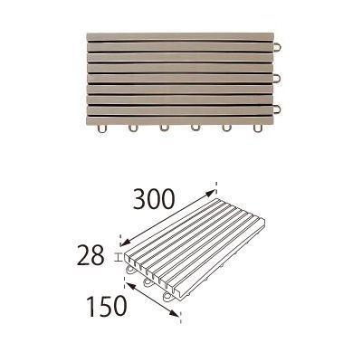 TOTO ベランダタイル バーセア 幅調整材 カームグレー [単品