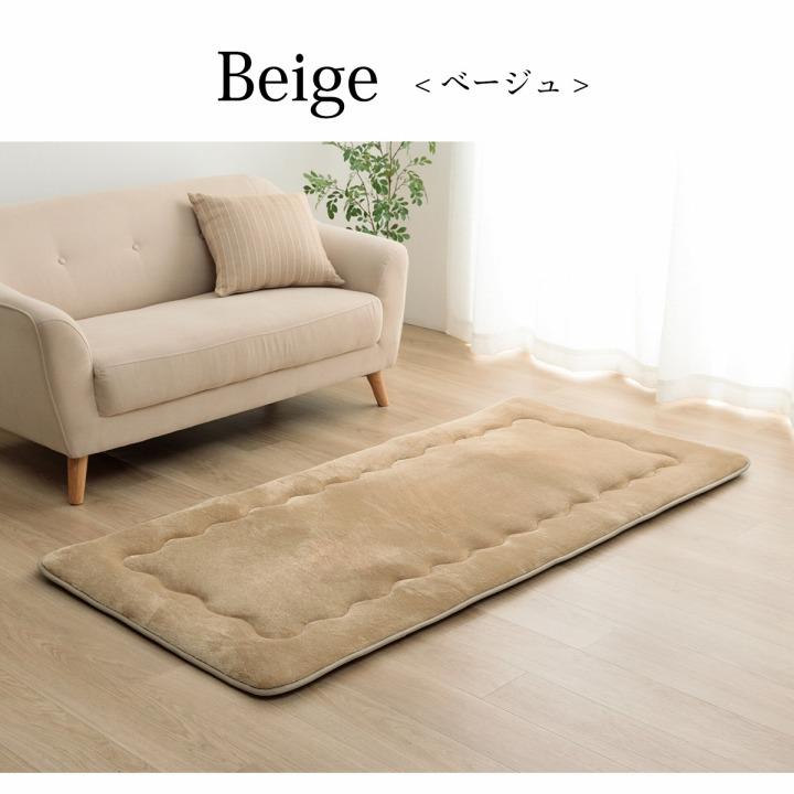 ラグ 極厚 撥水6層フラン 190×240cm 厚手 こたつ敷き : ウッドデッキ