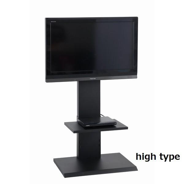 テレビ台 壁掛け風アングルテレビ台 ハイ ブラック (32347) クロシオ ※北海道・沖縄・離島送料別途見積