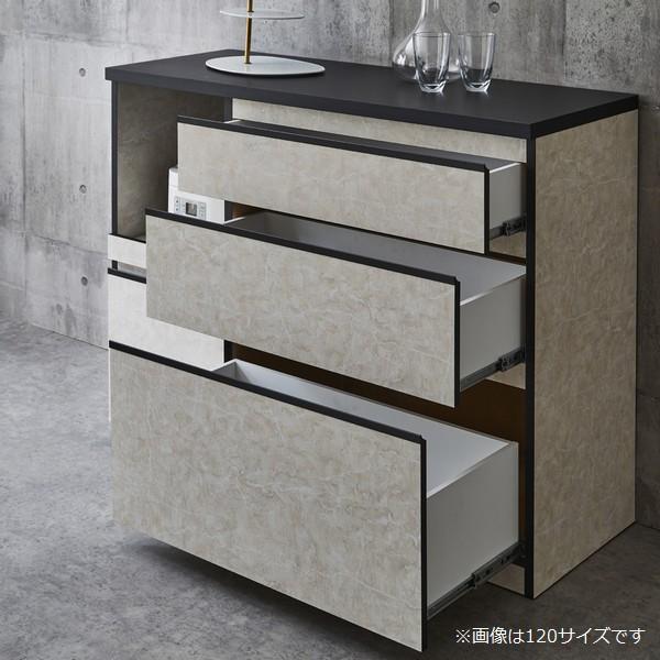 キッチンカウンター 140cm (KT-AS) 日本製 完成品 ※東北・北海道・沖縄・離島配送不可_6