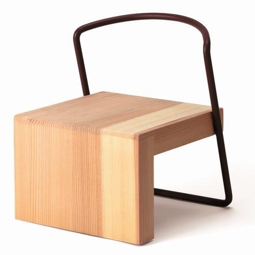 キッズチェア 椅子 TETSUBO kids chair キッズチェア （油仕上げ） 木製 アイアン 無垢 miyakonjo product 日本製の画像