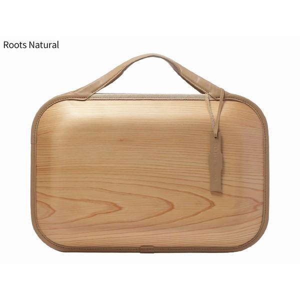 木のバッグ モナッカ monacca Roots Natural （プレーン） 木製