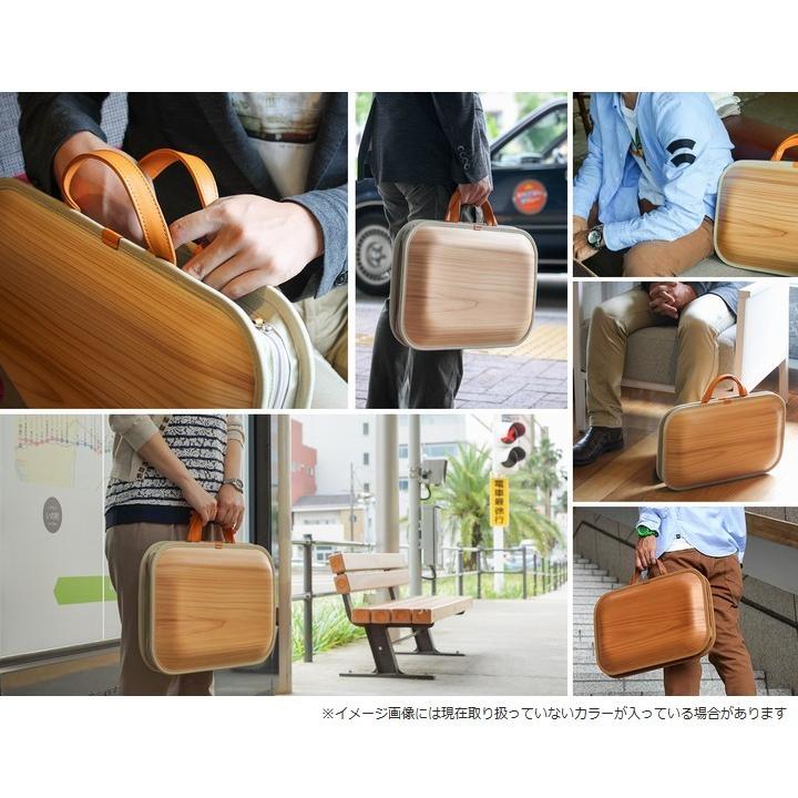 【未使用】　monacca バッグ 木のバッグ モナッカ monacca kaku （プレーン） 木製 カバン
