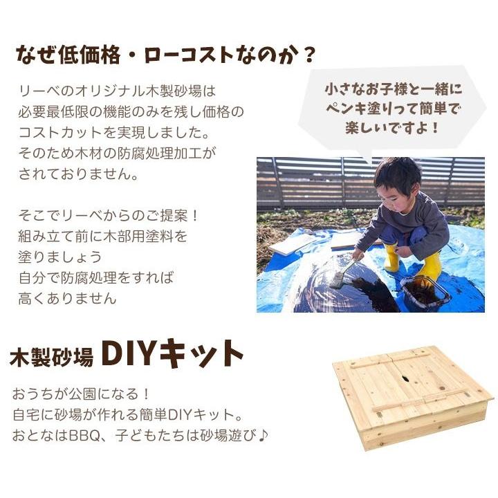 木製砂場キット Diy 自宅 庭用 子供 キッズ向け 1000 1000 235mm 砂は含まれておりません 003 ウッドデッキ エクステリア リーベ 通販 Yahoo ショッピング