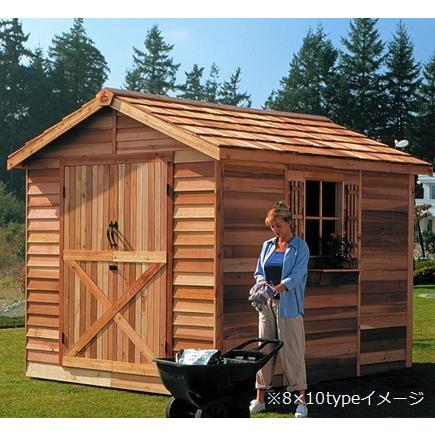木製小屋 ランチャー （8×12type） 約8.6平米 2.6坪 ※関東限定 ※要荷降ろし手伝い｜1128｜06
