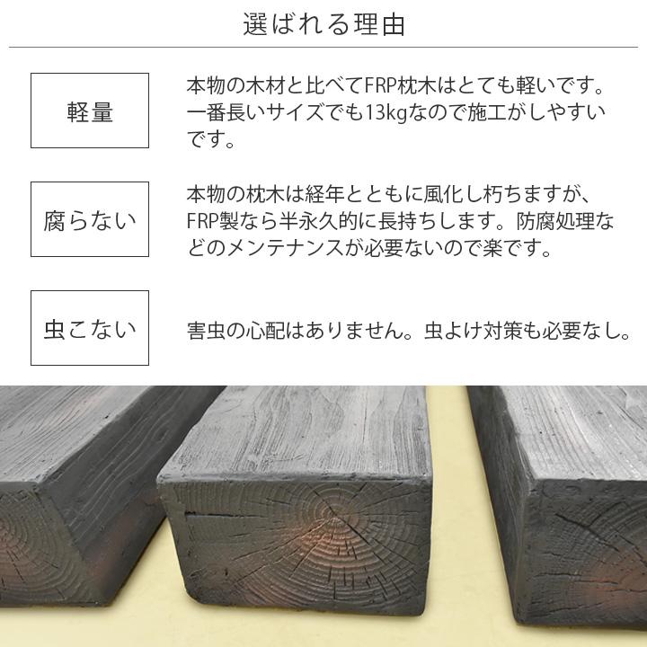 リーベ 枕木 門柱 FRP ガーデニング 150cm 単品(1本)T13×W20 リーベ 枕木 門柱 FRP ガーデニング 150cm 単品(1本)T13×W20