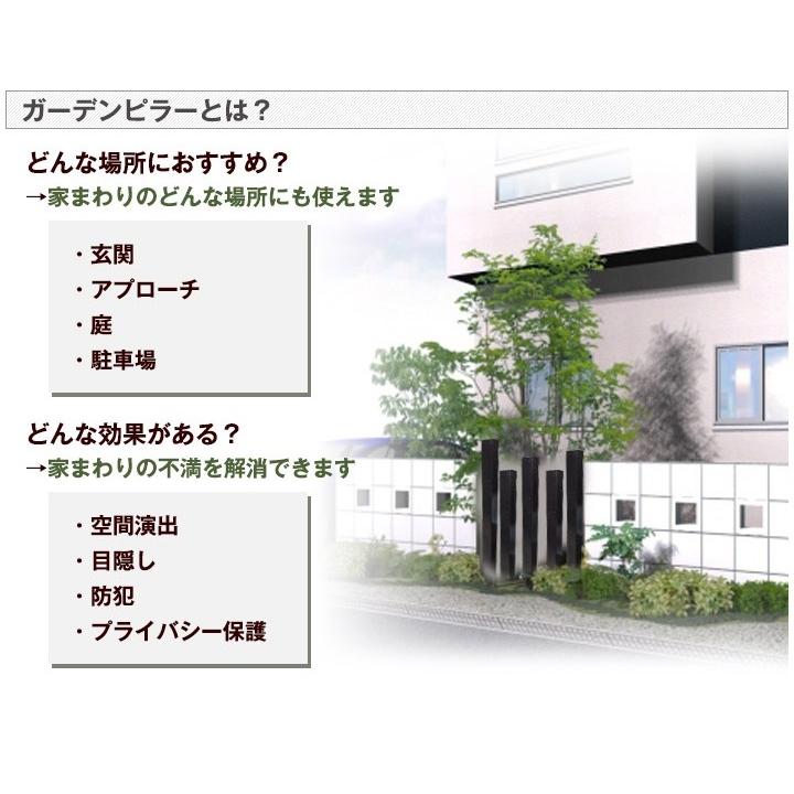 フェンス おしゃれ 玄関 単品 1cm 擬木 軽量 フェンス 柱 アクセントポール Frp 025 ウッドデッキ エクステリア リーベ 通販 Yahoo ショッピング