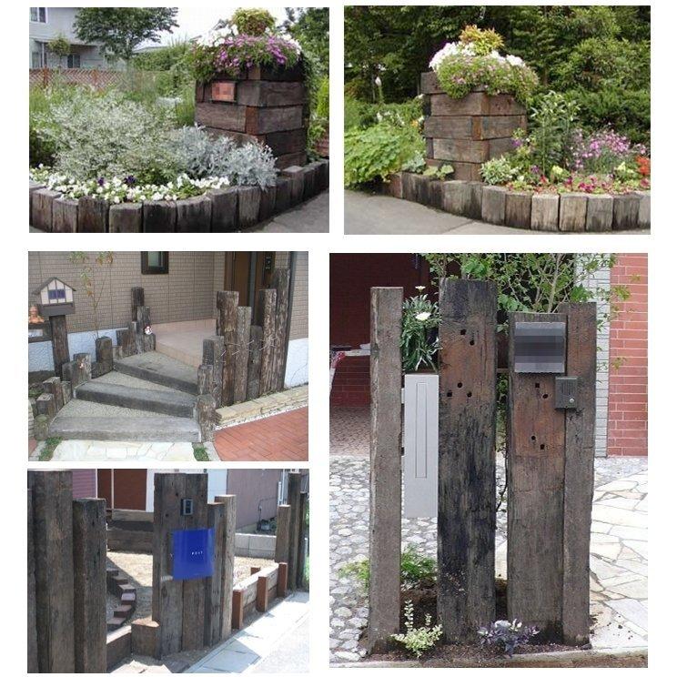 枕木 中古 鉄道 オーストラリア産 ガーデニング 単品 中級(Bクラス) 長