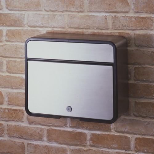 郵便ポスト ステンレスポスト （カムロック錠タイプ） PH-58P メール