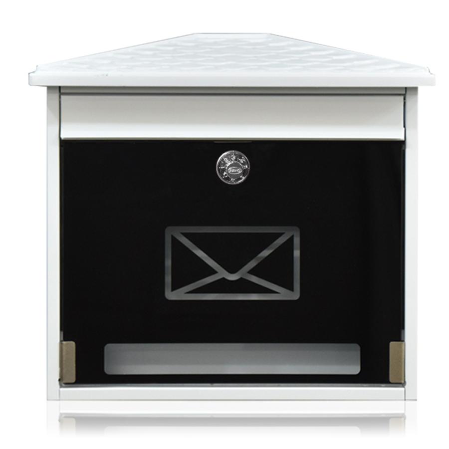 郵便ポスト 壁掛け 郵便受け メールボックス 家庭用 おしゃれ 壁付け ダイヤル錠 ラーリス ホワイト Plb 256 ウッドデッキ エクステリア リーベ 通販 Yahoo ショッピング