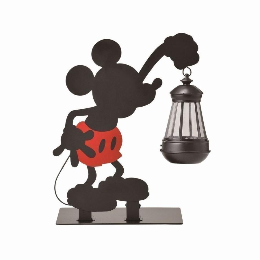 ソーラーライト シルエットソーラーライト ミッキー Sd 6071 680 Led ディズニー Led リーベ Sc エクステリア 住宅