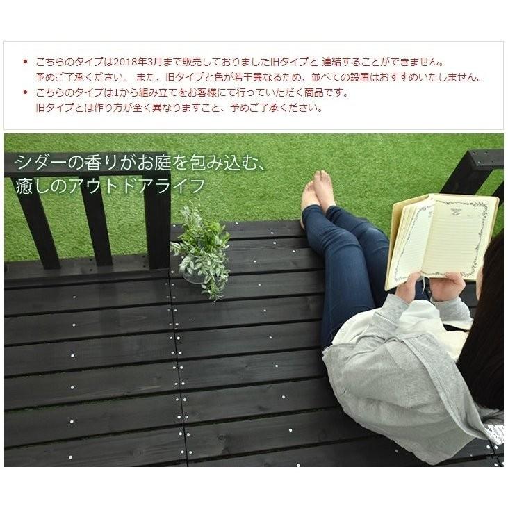 直送商品 ウッドデッキ セット キット Diy 天然木 7点セット 0 75坪 ライトブラウン フェンス付き 本格デッキ デッキテラス ベランダ ガーデン 庭 Aynaelda Com