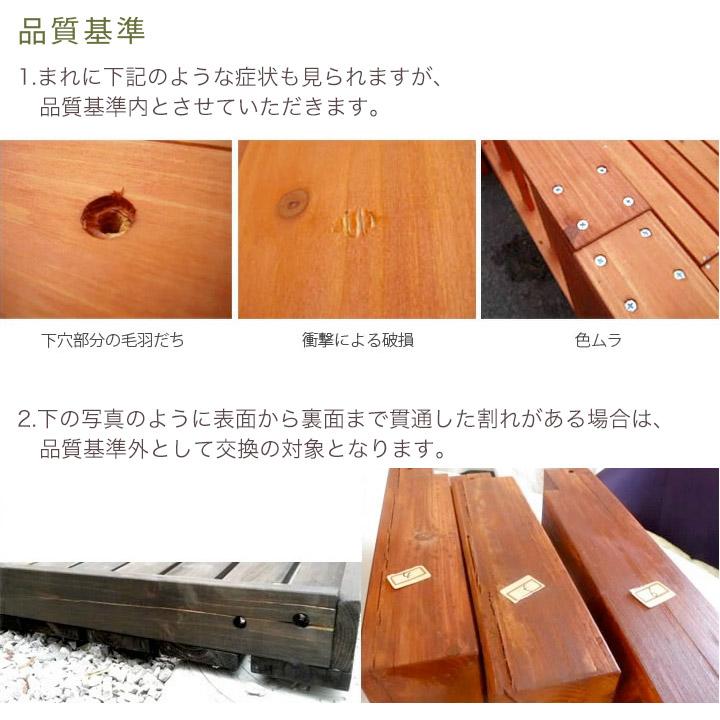 リーベ ウッドデッキ DIY キット 木材 天然木 デッキセット 21点セット