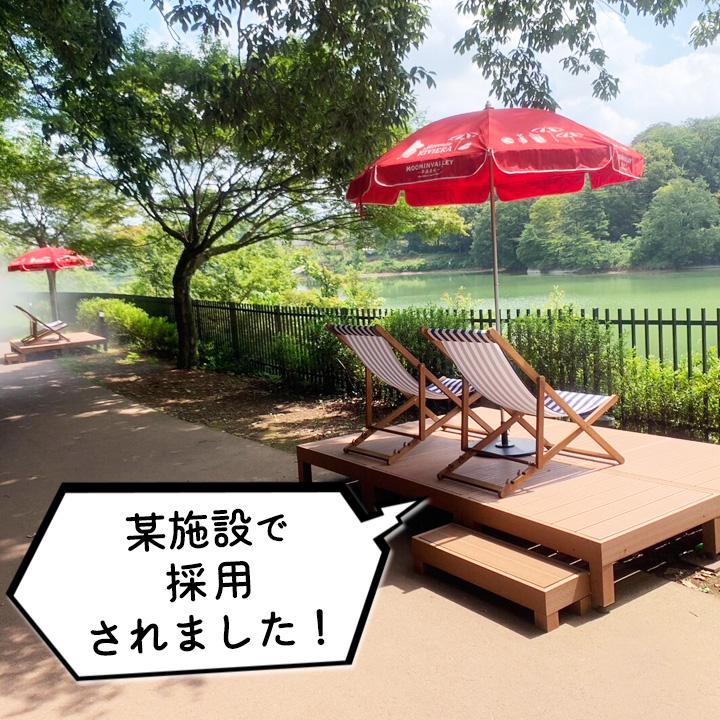 リーベ ウッドデッキ 人工木 縁台 0.25坪 単品 カルパティアIII