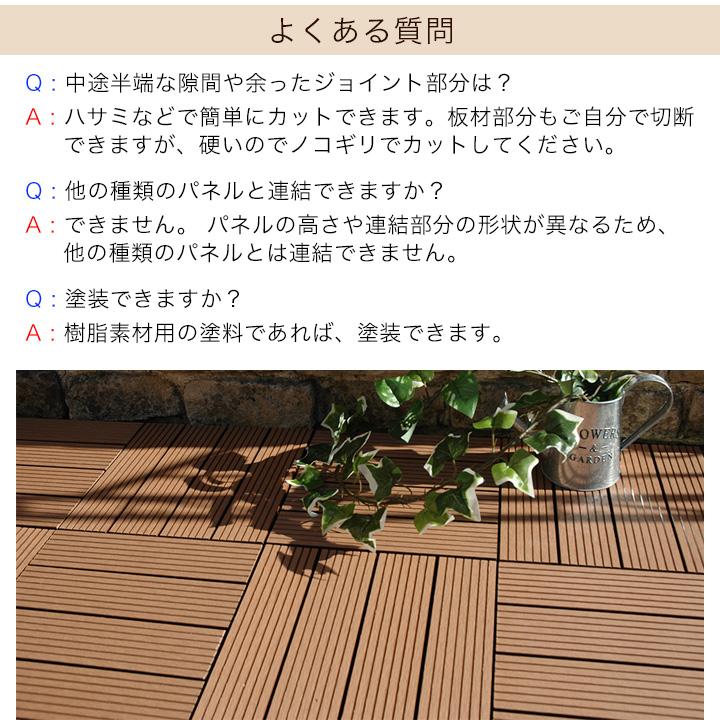 リーベ ウッドパネル 人工木 単品 ダークブラウン [クレアーレST2