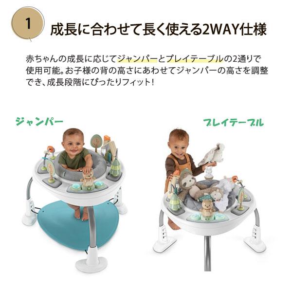 スプリング＆スプラウト・2 in 1 アクティビティ・テーブル 