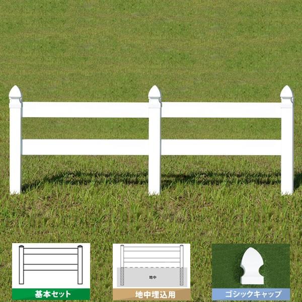 想像を超えての フェンス ホワイト バイナルフェンス アメリカン 樹脂 Pvc 幅100cm 高さ1 40 Cm 基本セット 埋込用 2レールズランチ Gsキャップ 2rr G030 オープニング大放出セール Tv Creativetalentnetwork Com