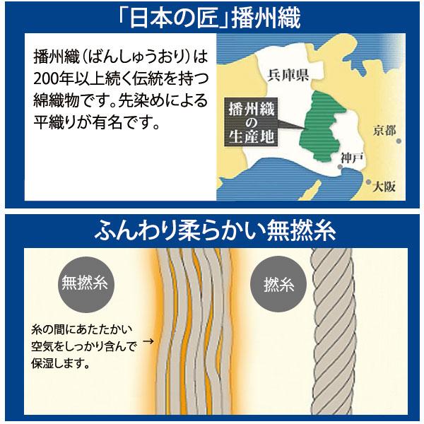 日本製ふっくら柔らか無撚糸パジャマ 上下同サイズ2色組 播州織 綿100％ 保湿性優れた寝巻 メンズ 冬春秋 40代 50代 60代 432999 日本製ふっくら柔らか無撚糸パジャマ 上下同サイズ2色組 播州織 綿100