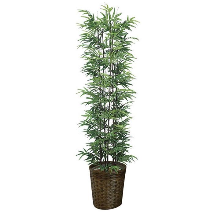 アートグリーン 人工観葉植物 光触媒 光の楽園 黒竹1.8(幹:天然黒竹) 775A450