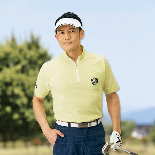 UNITED GOLF ユナイテッド・ゴルフ スタンド襟ポロシャツ 同サイズ3色組 ジップハイネックシャツ 吸汗速乾 抗菌防臭 メンズ 春夏秋 40代 50代 60代 957938｜1147kodawaru｜05