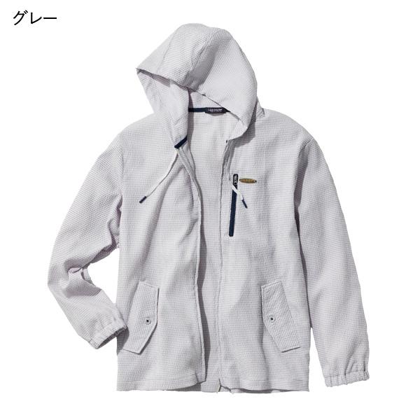 DUNLOP REFINED ファン付きウェア シルバー　LL DUNLOP REFINED ダンロップ・リファインド サッカー素材パーカー 収納