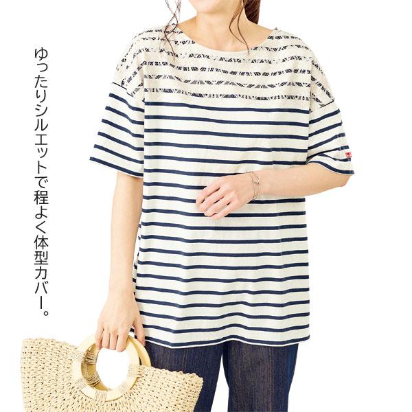 Marie Claire（マリ クレール） marie claire SPORT ボーダーTシャツ
