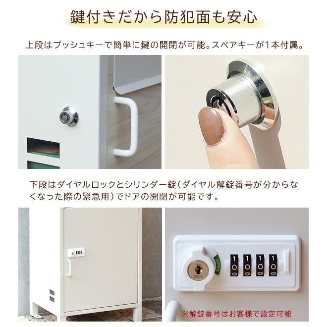 宅配ボックス付ポスト Bartolo バルトロ 郵便POST付宅配BOX ガルバナイズド加工 PBX-032/PBX-033 MOJYU |  | 04