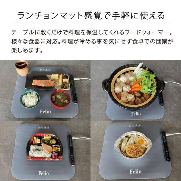 Felio（フェリオ） フードウォーマー スクエアタイプ 80度 100度 常温