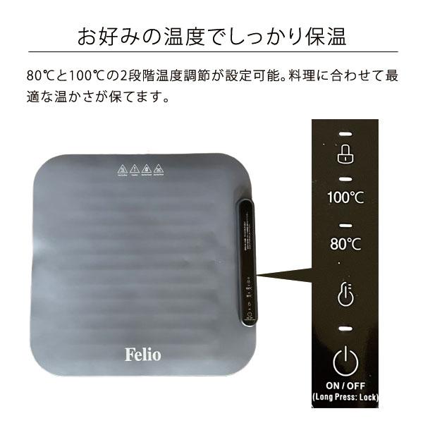 Felio（フェリオ） フードウォーマー スクエアタイプ 80度 100度 常温