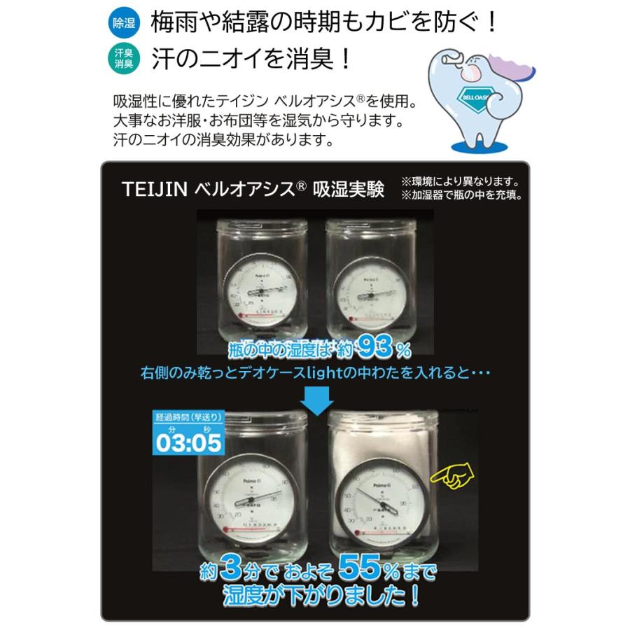 乾っとデオケースライト 深型 収納ケース 2個セット 乾っとパック 収納