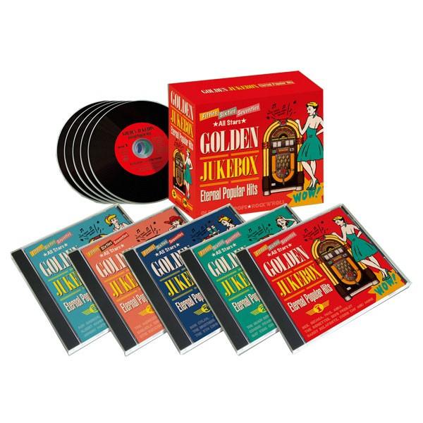 GOLDEN RADIO HITS CD5枚組　BOX 5枚組 邦盤 CD BOX オールディーズ GOLDEN JUKEBOX ゴールデン
