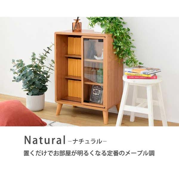 スライドラック 幅50cm Pico 脚付き オープンラック 可動棚 本棚 収納